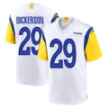 Kdoa LA.Rams #29 Eric Dickerson Player White Home Game Stitched Jerseys