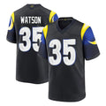 Kdoa LA.Rams #35 Jaylen Watson Player Black Midnight Rivalries Collection Home Game Stitched Jerseys