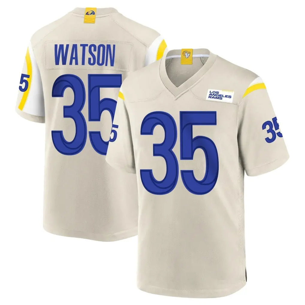 Kdoa LA.Rams #35 Jaylen Watson Player Bone Home Game Stitched Jerseys