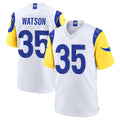 Kdoa LA.Rams #35 Jaylen Watson Player White Limited Home Game Stitched Jerseys