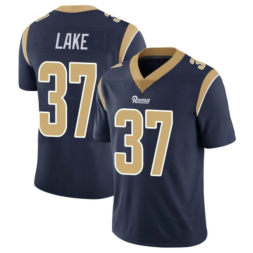 Kdoa LA.Rams #37 Quentin Lake Player Navy Limited Vapor Untouchable Home Game Stitched Jerseys