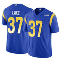 Kdoa LA.Rams #37 Quentin Lake Player Royal Limited Vapor F.U.S.E. Home Game Stitched Jerseys
