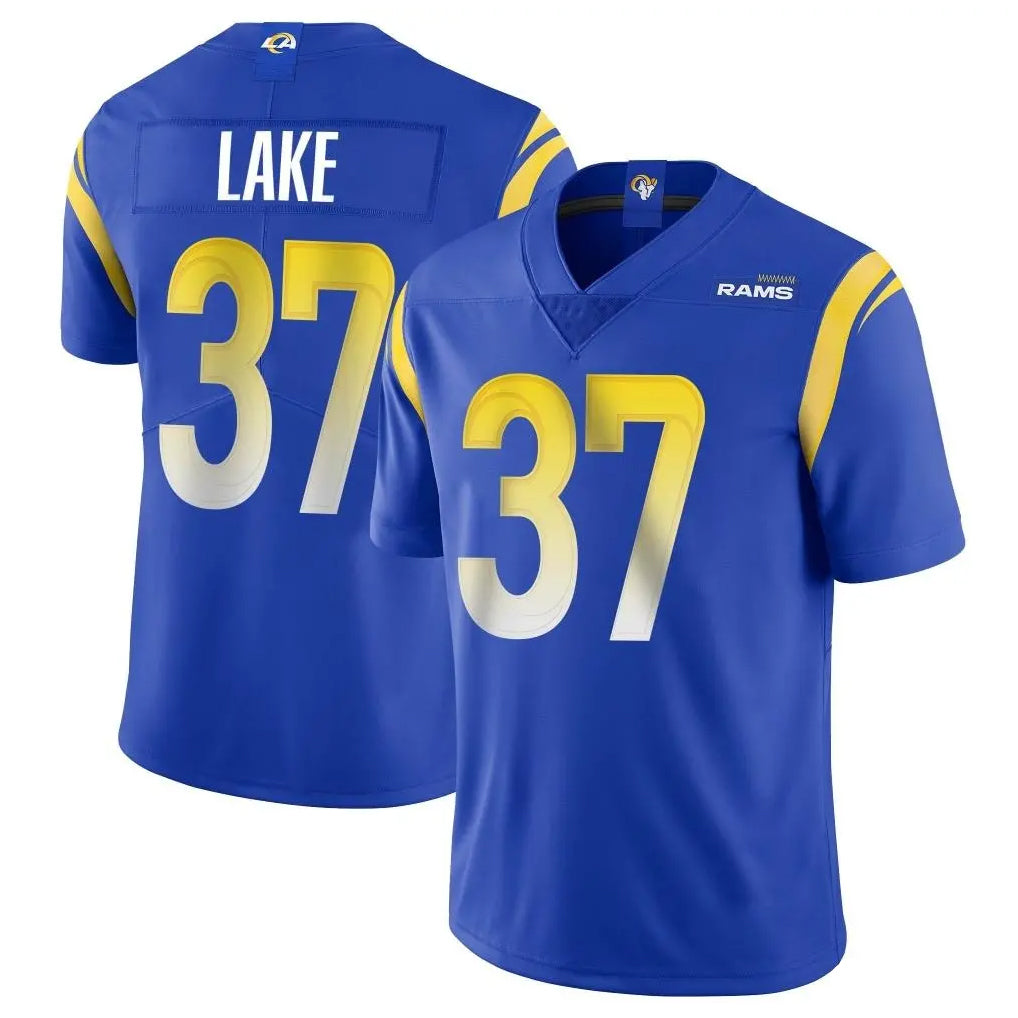 Kdoa LA.Rams #37 Quentin Lake Player Royal Limited Vapor Untouchable Home Game Stitched Jerseys