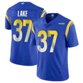 Kdoa LA.Rams #37 Quentin Lake Player Royal Limited Vapor Untouchable Home Game Stitched Jerseys