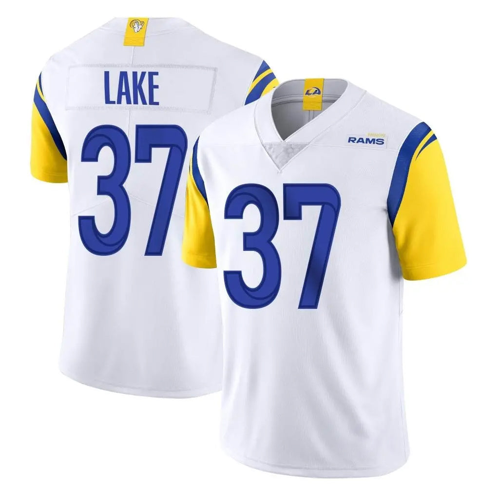 Kdoa LA.Rams #37 Quentin Lake Player White Limited Vapor Untouchable Home Game Stitched Jerseys