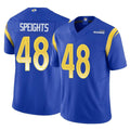 Kdoa LA.Rams #48 Omar Speights Player Royal Limited Vapor F.U.S.E. Home Game Stitched Jerseys