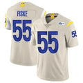Kdoa LA.Rams #55 Braden Fiske Player Bone Limited Vapor Home Game Stitched Jerseys