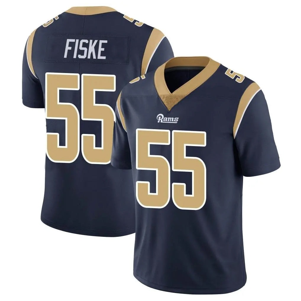 Kdoa LA.Rams #55 Braden Fiske Player Navy Limited Vapor Untouchable Home Game Stitched Jerseys