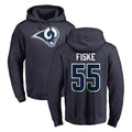 Kdoa LA.Rams #55 Braden Fiske Player Navy Pullover Hoodie Limited Game Stitched Jerseys