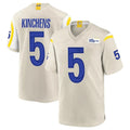 Kdoa LA.Rams #5 Kamren Kinchens Player Bone Home Game Stitched Jerseys