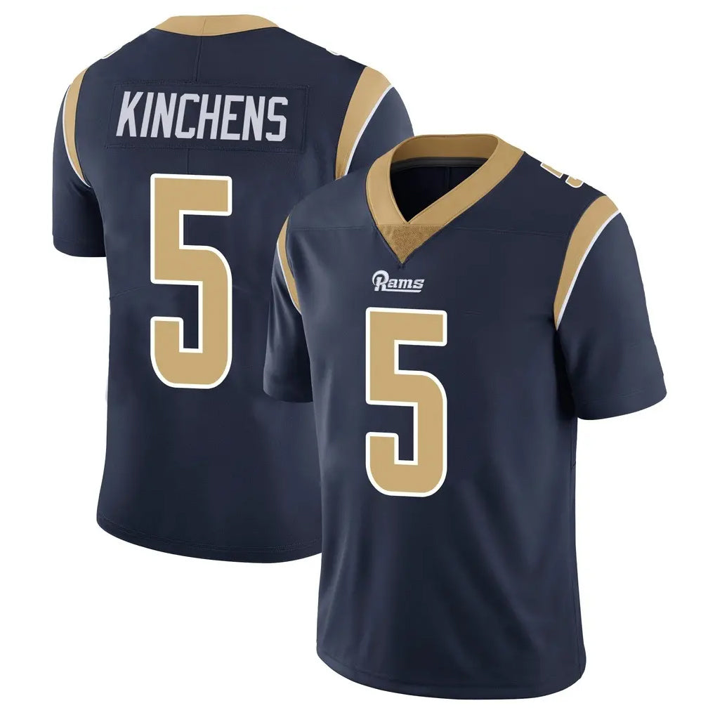 Kdoa LA.Rams #5 Kamren Kinchens Player Navy Limited Vapor Untouchable Home Game Stitched Jerseys