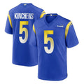 Kdoa LA.Rams #5 Kamren Kinchens Player Royal Home Game Stitched Jerseys