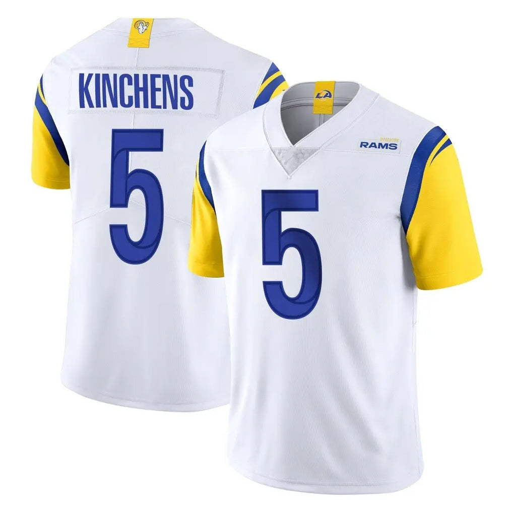 Kdoa LA.Rams #5 Kamren Kinchens Player White Limited Vapor Untouchable Home Game Stitched Jerseys