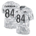 Kdoa LA.Rams #84 Colby Parkinson Player Arctic Camo Salute To Service Limited Game Stitched Jerseys