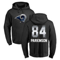 Kdoa LA.Rams #84 Colby Parkinson Player Black Pullover Hoodie Limited Game Stitched Jerseys