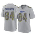 Kdoa LA.Rams #84 Colby Parkinson Player Gray Atmosphere Fashion Home Game Stitched Jerseys