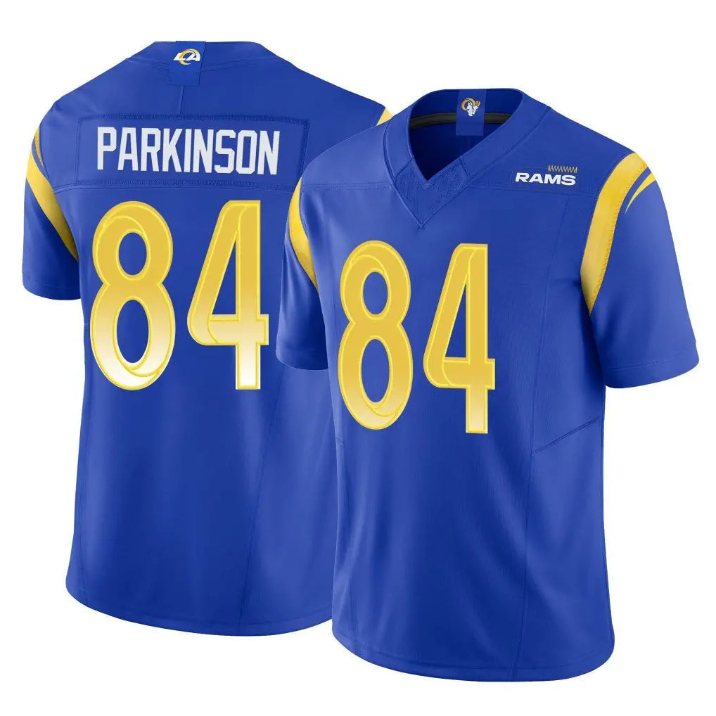 Kdoa LA.Rams #84 Colby Parkinson Player Royal Limited Vapor F.U.S.E. Home Game Stitched Jerseys