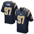 Kdoa LA.Rams #97 Poona Ford Player Navy Home Game Stitched Jerseys