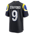 Kdoa LA.Rams #9 Matthew Stafford Player Midnight Blue Rivalries Collection Game Stitched Jerseys