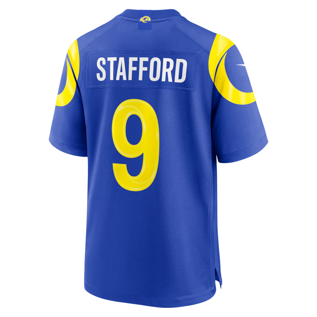 Kdoa LA.Rams #9 Matthew Stafford Royal Team Game Player Stitched Jerseys