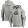 Kdoa LV.Raiders Gray LOGO Pullover Hoodies Home Game Blank Player Stitched Jerseys