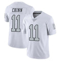 Kdoa LV.Raiders #11 Jeremy Chinn Player White Limited Color Rush Home Game Stitched Jerseys