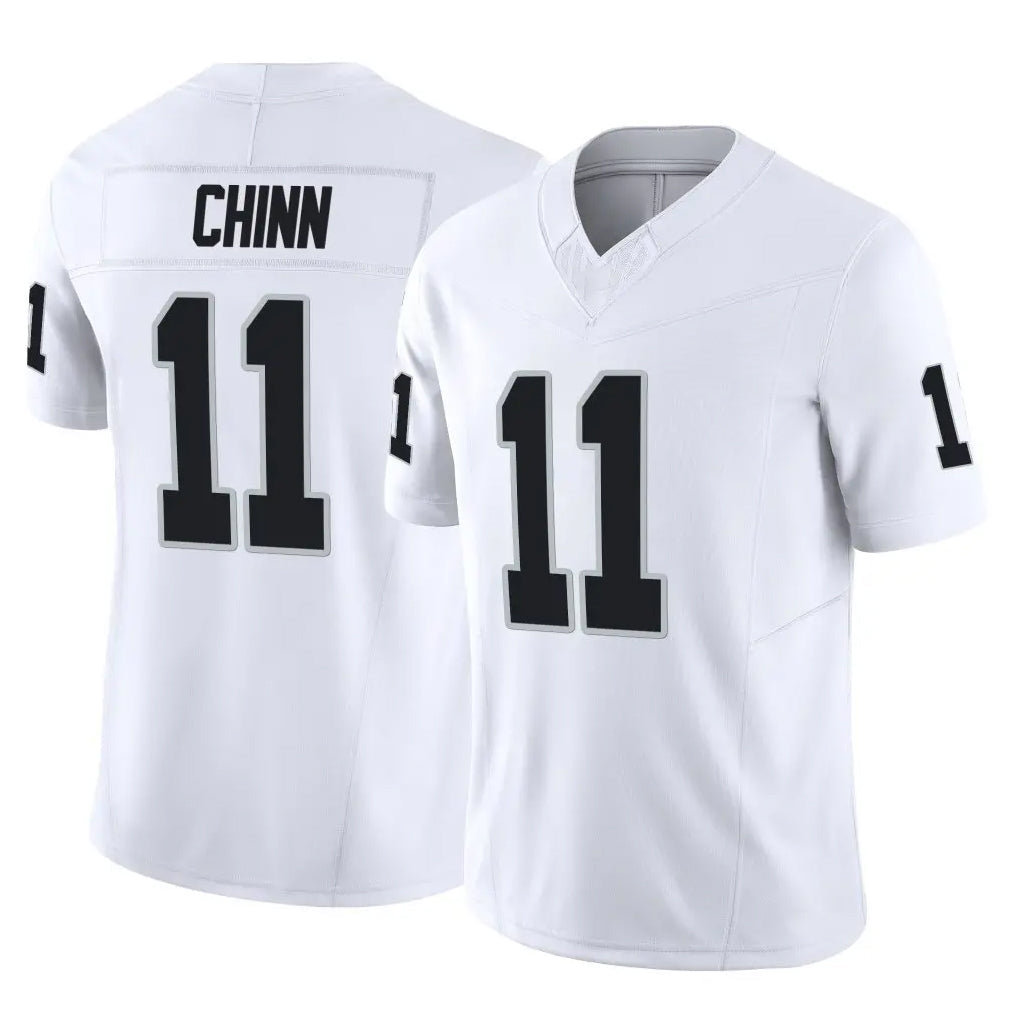 Kdoa LV.Raiders #11 Jeremy Chinn Player White Limited Vapor F.U.S.E. Home Game Stitched Jerseys