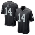Kdoa LV.Raiders #14 Matt Gay Player Black Home Game Stitched Jerseys