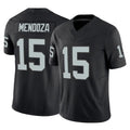 Kdoa LV.Raiders #15 Fernando Mendoza Player Black Limited Vapor F.U.S.E. Home Game Stitched Jerseys