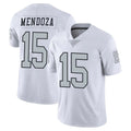 Kdoa LV.Raiders #15 Fernando Mendoza Player White Limited Color Rush Home Game Stitched Jerseys