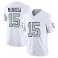 Kdoa LV.Raiders #15 Fernando Mendoza Player White Vapor F.U.S.E. Limited Home Game Stitched Jerseys