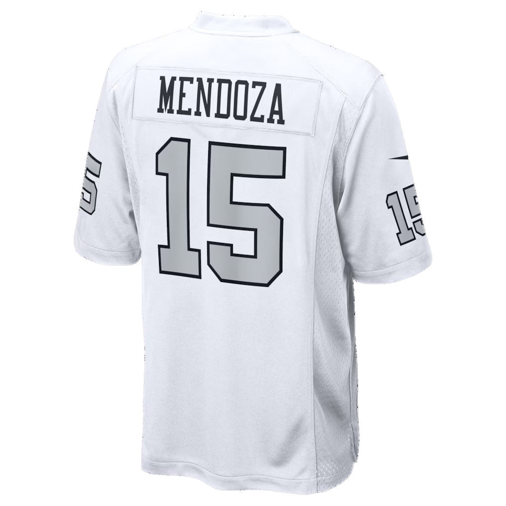 Kdoa LV.Raiders #15 Fernando Mendoza White Alternate Game Player Stitched Jerseys