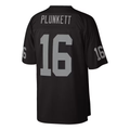 Kdoa LV.Raiders #16 Jim Plunkett Mitchell & Ness Black 1980 Legacy Replica Stitched Puhic Jersey