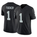 Kdoa LV.Raiders #1 Tre Tucker Player Black Limited Vapor F.U.S.E. Home Game Stitched Jerseys