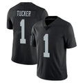 Kdoa LV.Raiders #1 Tre Tucker Player Black Limited Vapor Untouchable Home Game Stitched Jerseys