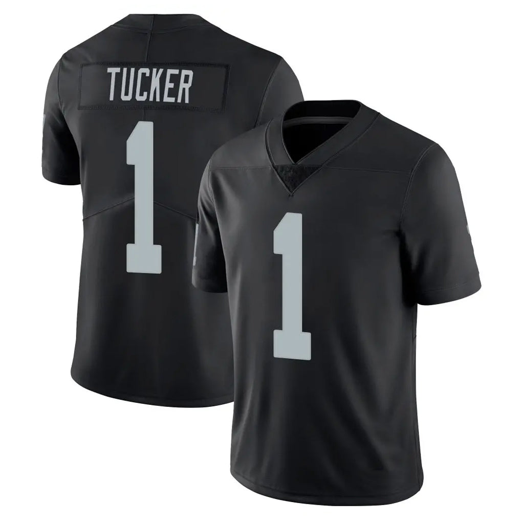 Kdoa LV.Raiders #1 Tre Tucker Player Black Limited Vapor Untouchable Home Game Stitched Jerseys