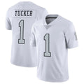 Kdoa LV.Raiders #1 Tre Tucker Player White Limited Color Rush Home Game Stitched Jerseys