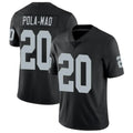 Kdoa LV.Raiders #20 Isaiah Pola-Mao Player Black Limited Vapor Untouchable Home Game Stitched Jerseys