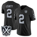 Kdoa LV.Raiders #2 Ashton Jeanty Player Black 2026 Vapor Limited Home Game Stitched Jerseys