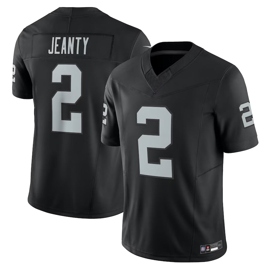 Kdoa LV.Raiders #2 Ashton Jeanty Player Black Home Limited Stitched Jerseys