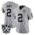 Kdoa LV.Raiders #2 Ashton Jeanty Player Gray 2026 Vapor Limited Home Game Stitched Jerseys