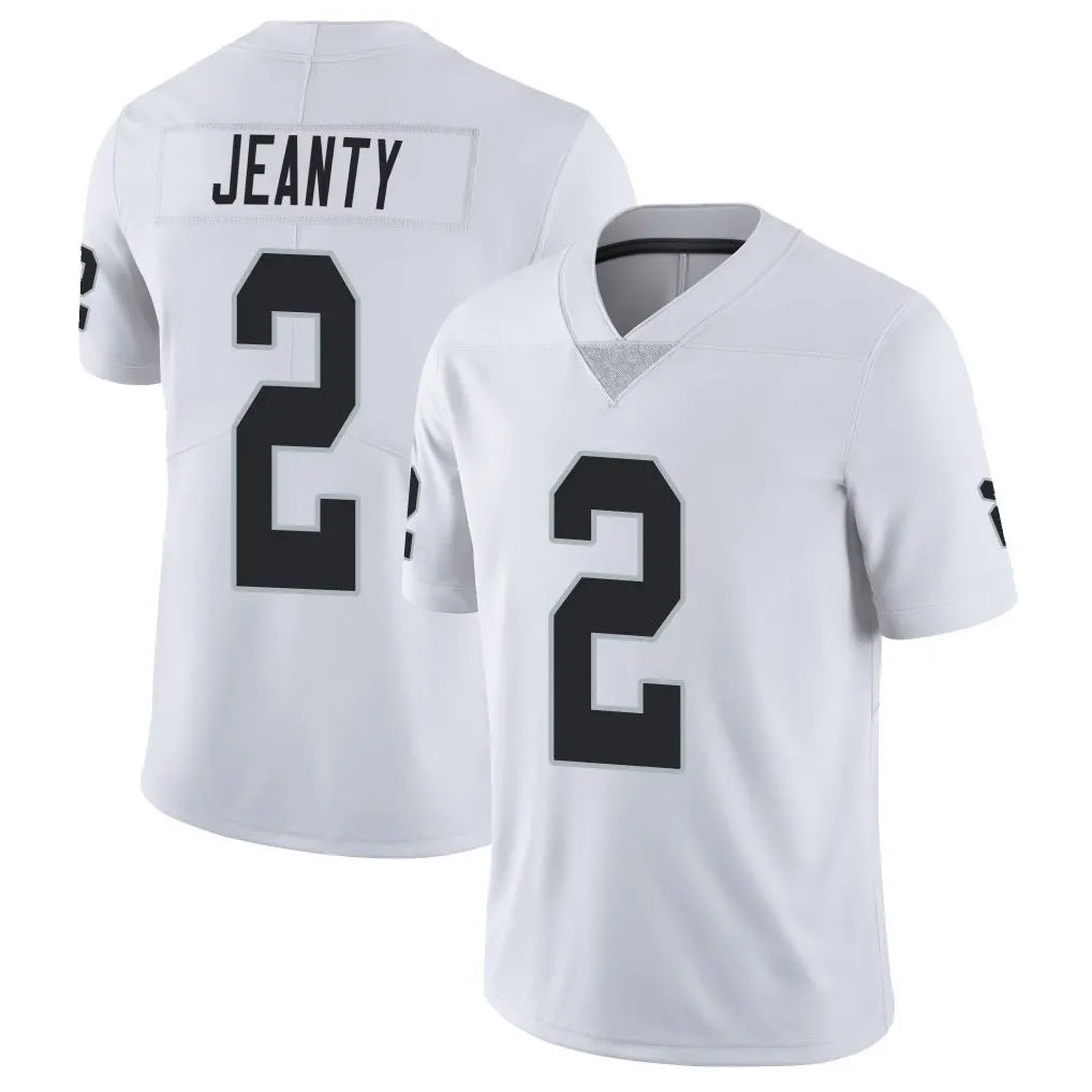 Kdoa LV.Raiders #2 Ashton Jeanty Player White Limited Vapor Untouchable Home Game Stitched Jerseys