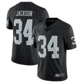 Kdoa LV.Raiders #34 Bo Jackson Player Black Vapor Limited Stitched Jerseys