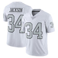 Kdoa LV.Raiders #34 Bo Jackson Player White Alternate Vapor F.U.S.E Limited Stitched Jerseys
