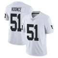 Kdoa LV.Raiders #51 Malcolm Koonce Player White Limited Vapor Untouchable Home Game Stitched Jerseys
