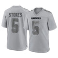 Kdoa LV.Raiders #5 Eric Stokes Player Gray Atmosphere Fashion Limited Game Stitched Jerseys