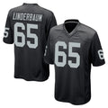 Kdoa LV.Raiders #65 Tyler Linderbaum Player Black Home Game Stitched Jerseys