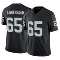Kdoa LV.Raiders #65 Tyler Linderbaum Player Black Limited Vapor F.U.S.E. Home Game Stitched Jerseys