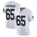 Kdoa LV.Raiders #65 Tyler Linderbaum Player White Limited Vapor Untouchable Home Game Stitched Jerseys