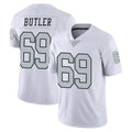 Kdoa LV.Raiders #69 Adam Butler Player White Limited Color Rush Home Game Stitched Jerseys